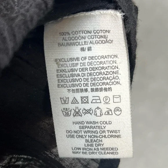 Free People Dress Womens Medium Black Perfectly Victorian Boho Whimsical Girly - Picture 10 of 10